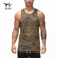 2020 jiejin Custom Camouflage Men Sportswear жилет оптовой печать в тренажере для мужчины